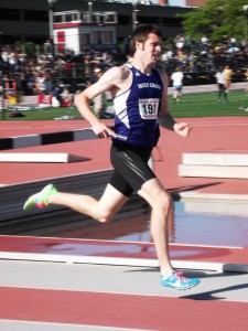 Sam McGrath '14 - school record holder in the 1000m run (and fellow Springsteen fanatic)