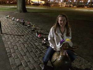 Since it'd be no fun going on my own, Catherine made the trip with me, and brought some of her friends along for a stroll through Boston Common