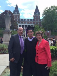 Quite simply, I wouldn't be where I am today without these two. I'll never be able to thank them properly for allowing me the once-in-a-lifetime opportunity of attending Holy Cross